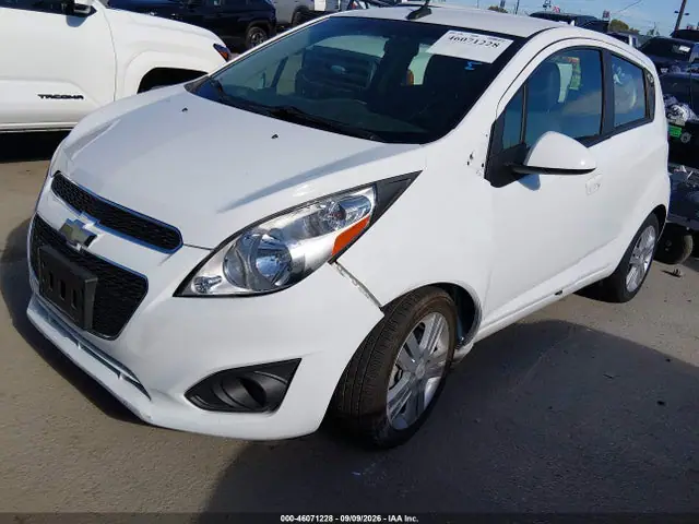 KL8CB6S92EC438555 — 2014 Chevrolet Spark LS Auto, фото 2 с аукциона IAAI 30.09.2026, Передняя часть слева
