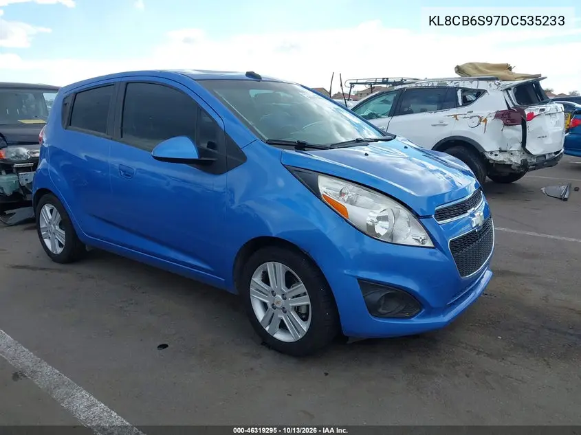 KL8CB6S97DC535233 — 2013 Chevrolet Spark, фото 2 с аукциона IAAI, Передний левый