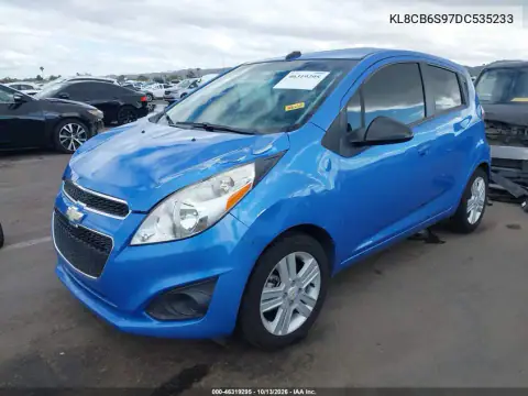 KL8CB6S97DC535233 — 2013 Chevrolet Spark, фото 3 с аукциона IAAI, Передний левый