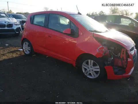 2014 Chevrolet Spark 1Lt Auto VIN KL8CD6S98EC466547 фото 2