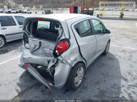 2015 Chevrolet Spark 1Lt Cvt VIN KL8CD6S97FC719729 фото 5