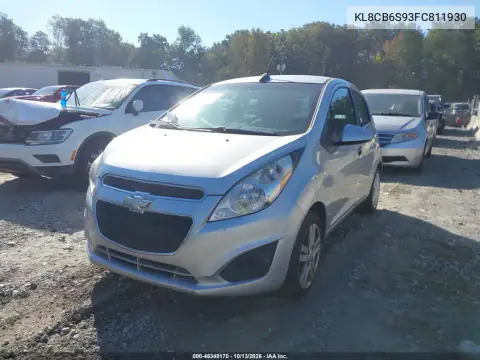 KL8CB6S93FC811930 — 2015 Chevrolet Spark, фото 3 с аукциона IAAI 20.10.2026, Естественный износ