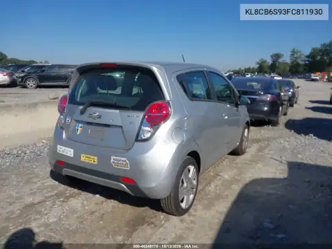 KL8CB6S93FC811930 — 2015 Chevrolet Spark, фото 5 с аукциона IAAI 20.10.2026, Естественный износ