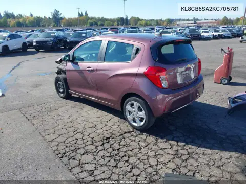2019 Chevrolet Spark Ls Cvt VIN KL8CB6SA2KC705781 фото 4