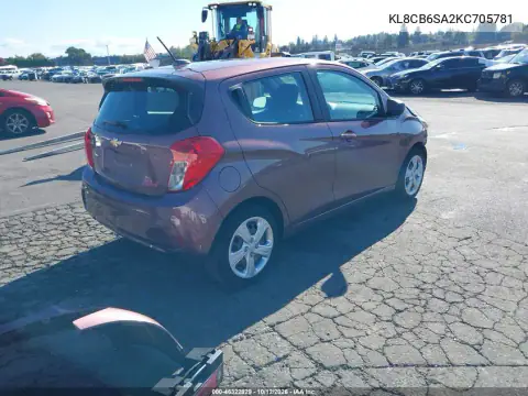 2019 Chevrolet Spark Ls Cvt VIN KL8CB6SA2KC705781 фото 5