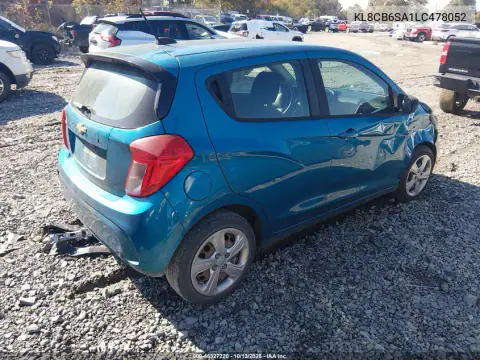 2020 Chevrolet Spark Fwd Ls Automatic VIN KL8CB6SA1LC478052 фото 5