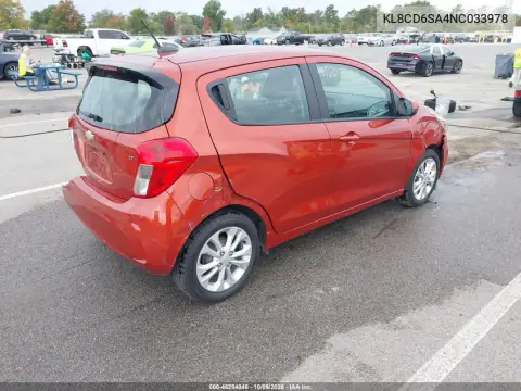 2022 Chevrolet Spark Fwd 1Lt Automatic VIN KL8CD6SA4NC033978 фото 5