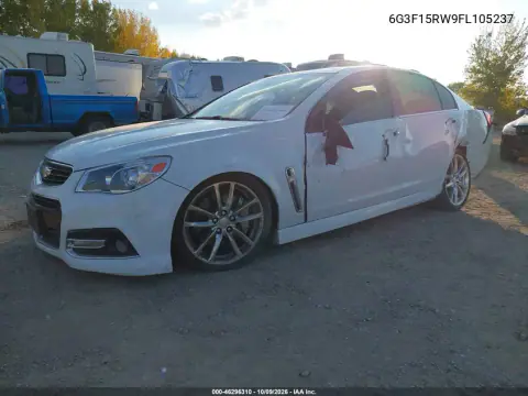 2015 Chevrolet Ss VIN 6G3F15RW9FL105237 фото 2