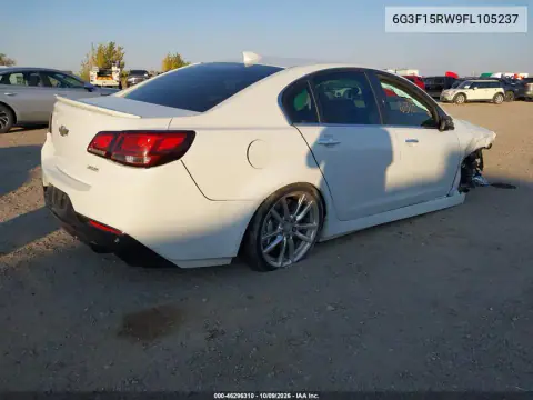 2015 Chevrolet Ss VIN 6G3F15RW9FL105237 фото 4