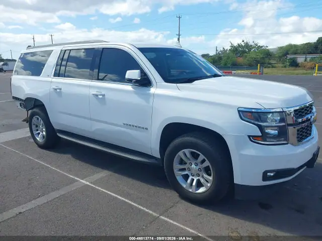 1GNSCHKC2KR149389 — 2019 Chevrolet Suburban LT, Задняя часть (Rear), фото до ремонта