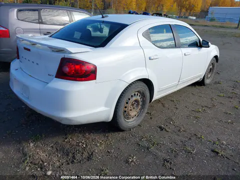 2012 Dodge Avenger Sxt VIN 1C3CDZCB1CN236977 фото 4