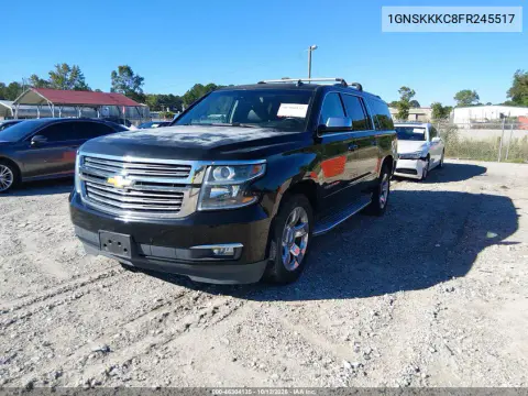 2015 Chevrolet Suburban 1500 Ltz VIN 1GNSKKKC8FR245517 фото 3