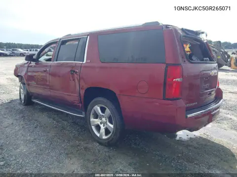 2016 Chevrolet Suburban Ltz VIN 1GNSCJKC5GR265071 фото 3