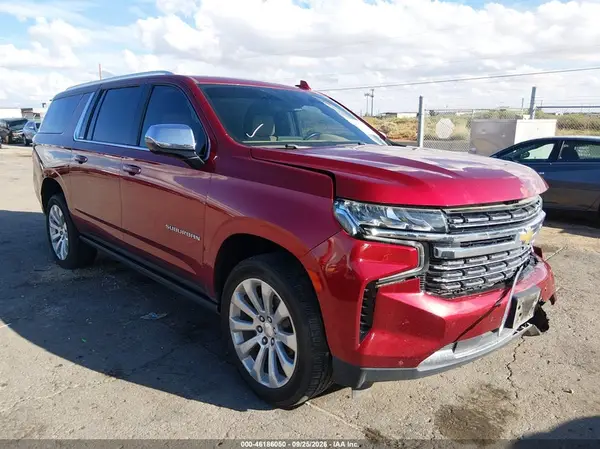 1GNSCFKD1PR172764 — 2023 Chevrolet Suburban, Передняя часть (Front & Rear), фото до ремонта