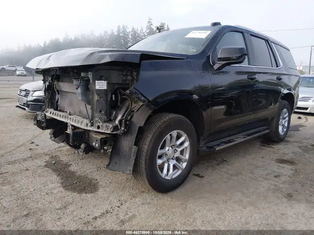 1GNS5NKDXTR237447 — 2026 Chevrolet Tahoe 2WD LT, фото 2 с аукциона IAAI 14.10.2026, Передняя часть
