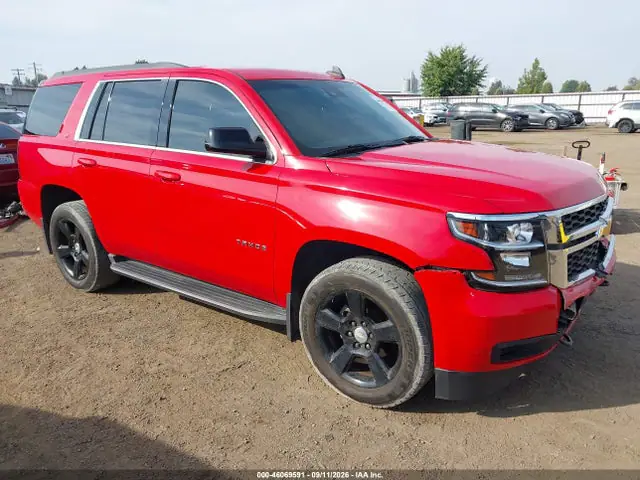 1GNSKBKC6FR685462 — 2015 Chevrolet Tahoe LT, Передняя часть (Front End), фото до ремонта
