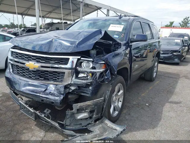 1GNSCBKC4JR338685 — 2018 Chevrolet Tahoe LT, фото 2 с аукциона IAAI 13.10.2026, Передняя часть