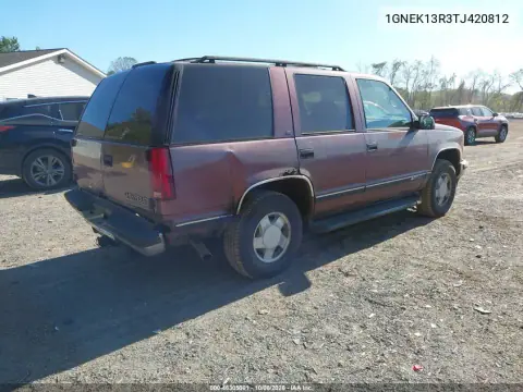 1996 Chevrolet Tahoe K1500 VIN 1GNEK13R3TJ420812 фото 5