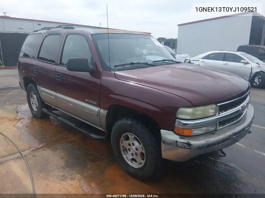 2000 Chevrolet New Tahoe Ls VIN 1GNEK13T0YJ109521 фото 2