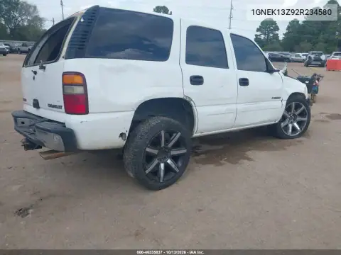 1GNEK13Z92R234580 — 2002 Chevrolet Tahoe, фото 4 с аукциона IAAI, Передняя часть