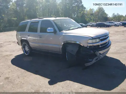 1GNEC13Z34R143191 — 2004 Chevrolet Tahoe, Передняя часть, фото до ремонта