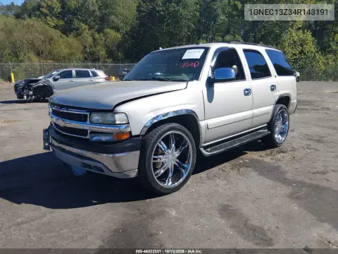 2004 Chevrolet Tahoe Lt VIN 1GNEC13Z34R143191 фото 3