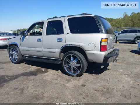 2004 Chevrolet Tahoe Lt VIN 1GNEC13Z34R143191 фото 4