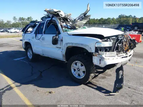 1GNEK13T55R206498 — 2005 Chevrolet Tahoe, Биологическая опасность, фото до ремонта