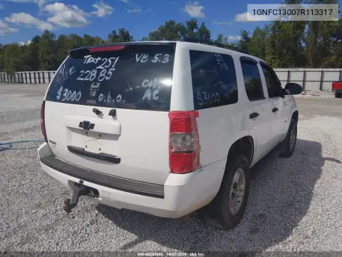 2007 Chevrolet Tahoe Lt VIN 1GNFC13007R113317 фото 4