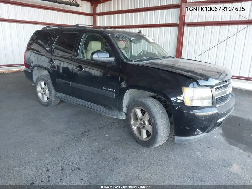 2007 Chevrolet Tahoe Ltz VIN 1GNFK13067R104625 фото 2
