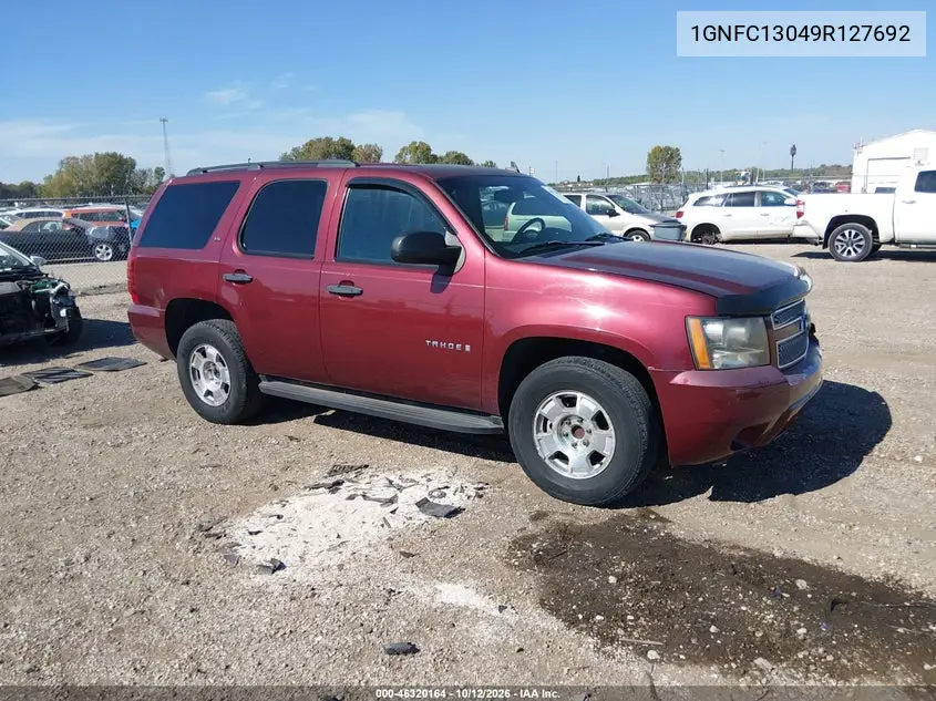2009 Chevrolet Tahoe Ls VIN 1GNFC13049R127692 фото 2