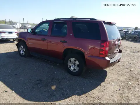 2009 Chevrolet Tahoe Ls VIN 1GNFC13049R127692 фото 4
