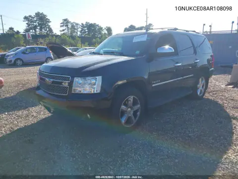 2010 Chevrolet Tahoe Ltz VIN 1GNUKCE08AR108098 фото 3
