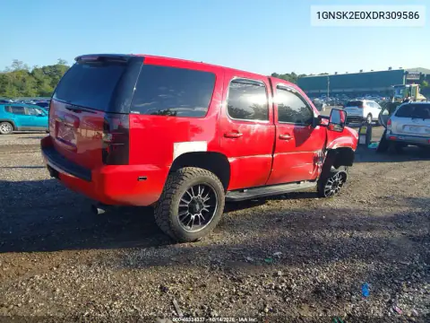1GNSK2E0XDR309586 — 2013 Chevrolet Tahoe, фото 5 с аукциона IAAI, Передняя часть