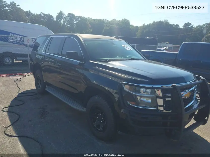 1GNLC2EC9FR533527 — 2015 Chevrolet Tahoe, фото 2 с аукциона IAAI, Возвращение во владение