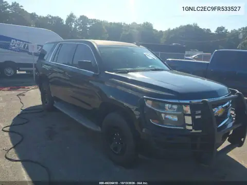 1GNLC2EC9FR533527 — 2015 Chevrolet Tahoe, Возвращение во владение, фото до ремонта