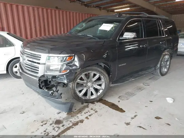 1GNSKCKC2GR466411 — 2016 Chevrolet Tahoe, фото 2 с аукциона IAAI, Повреждение рамы