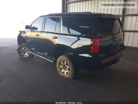 2016 Chevrolet Tahoe Lt VIN 1GNSKBKC4GR338648 фото 4