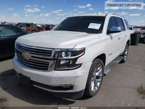 2018 Chevrolet Tahoe Premier VIN 1GNSKCKC7JR197443 фото 3