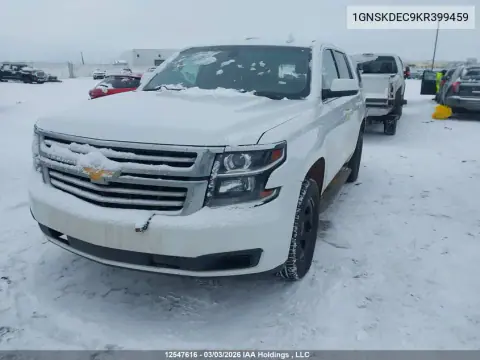2019 Chevrolet Tahoe Police VIN 1GNSKDEC9KR399459 фото 3