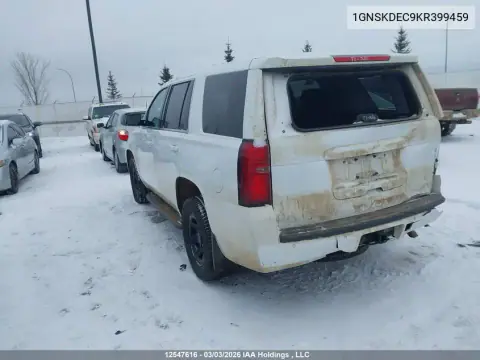 2019 Chevrolet Tahoe Police VIN 1GNSKDEC9KR399459 фото 4