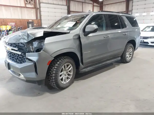 1GNSKLEDCPR221750 — 2023 Chevrolet Tahoe, фото 2 с аукциона IAAI 30.09.2026, Передняя часть слева