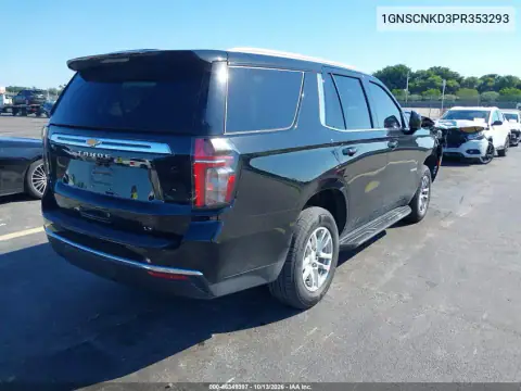 1GNSCNKD3PR353293 — 2023 Chevrolet Tahoe, фото 5 с аукциона IAAI, Передняя часть