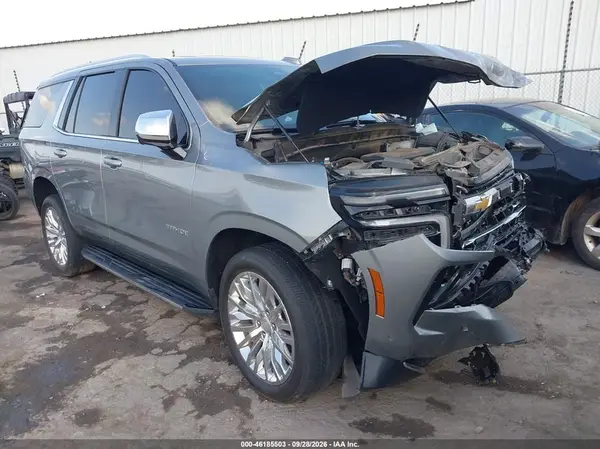 1GNS6SRDXSR339525 — 2025 Chevrolet Tahoe, Передняя часть (Front End), фото до ремонта