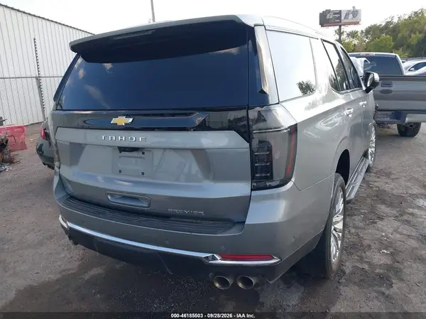 1GNS6SRDXSR339525 — 2025 Chevrolet Tahoe, фото 4 с аукциона IAAI, Передняя часть