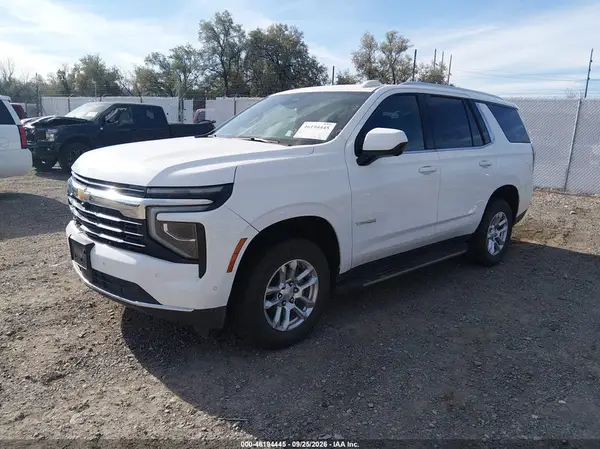 1GNS5NRD8SR155740 — 2025 Chevrolet Tahoe, фото 2 с аукциона IAAI 08.10.2026, Передняя часть