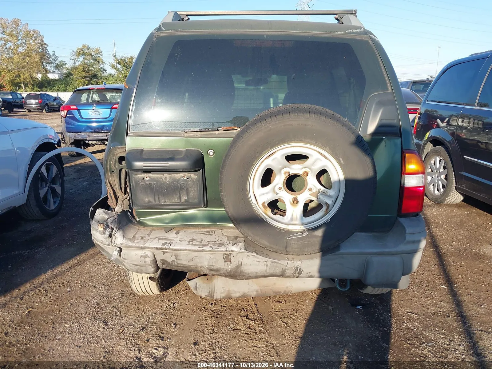 2000 Chevrolet Tracker Hard Top VIN 2CNBJ13C1Y6940307 фото 7
