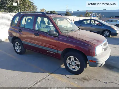 2CNBE13C836926479 — 2003 Chevrolet Tracker, Естественный износ, фото до ремонта