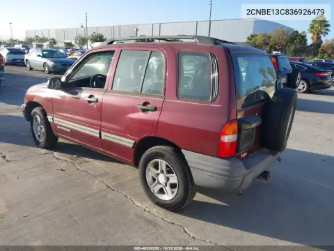 2CNBE13C836926479 — 2003 Chevrolet Tracker, фото 4 с аукциона IAAI 19.10.2026, Естественный износ