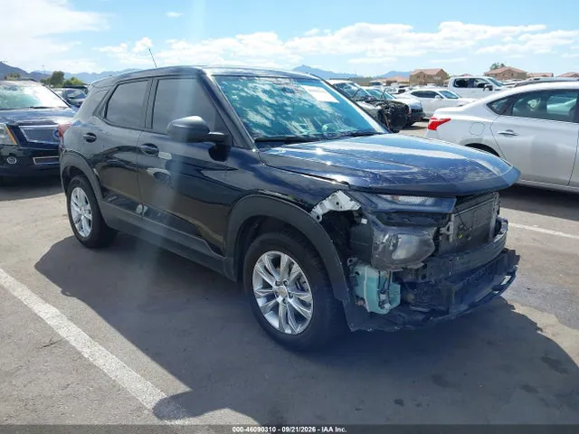 2021 Chevrolet Trailblazer Fwd Ls VIN KL79MMS25MB135029 фото 1